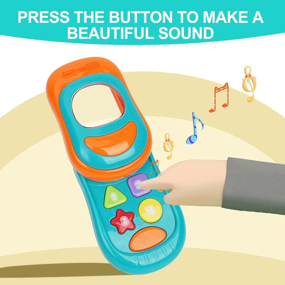 Baby Slide Phone Toy With Light & Sound