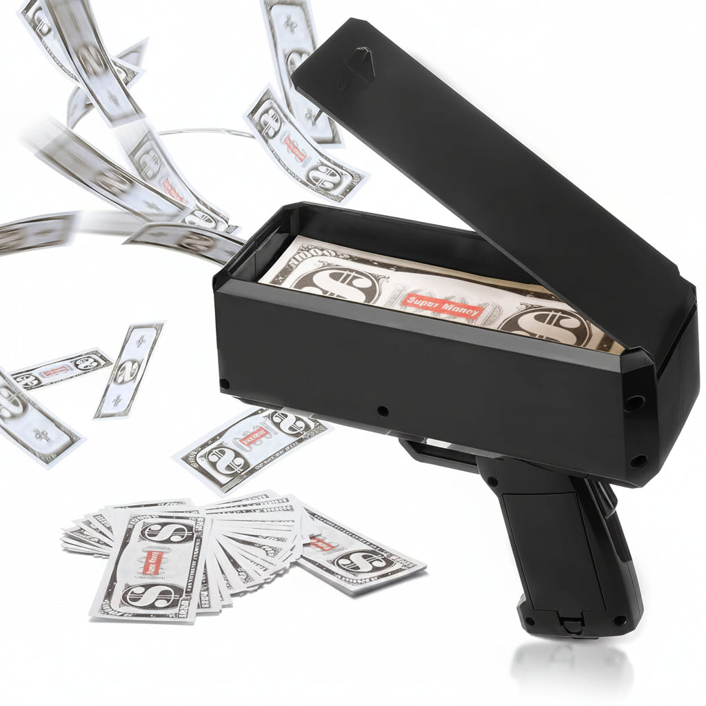 Battery Operated Super Cash Rain Gun Toy