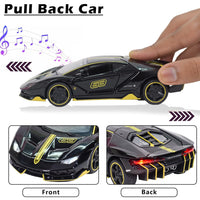 1:32 Diecast Lamborghini Centenario With Acrylic Display Box - Black