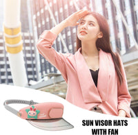 Rabbit Rechargeable Sun Protection Cooling Fan Hat