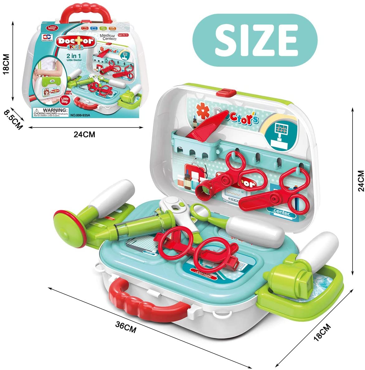 2 in 1 Little Doctor Set