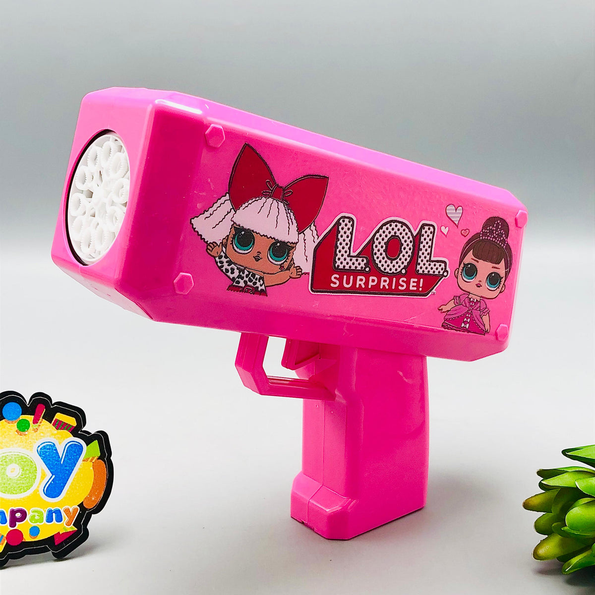 L.O.L Surprise Battery Operated Colorful Bubble Gun