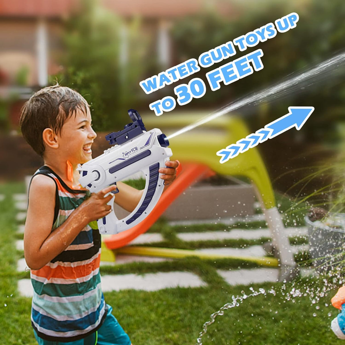 Electric Continuous Firing Space Water Gun