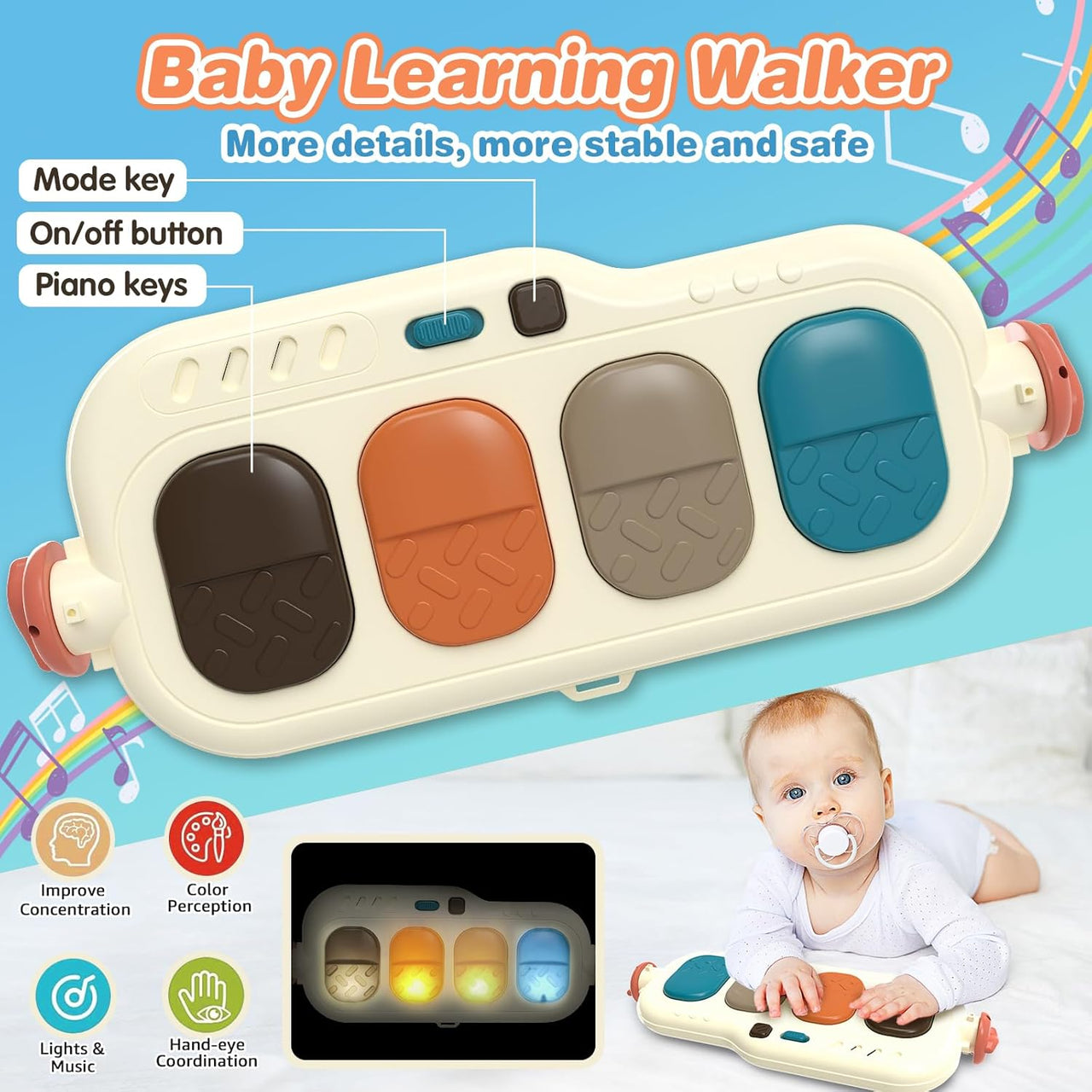 Multi-functional Baby Fitness Walker