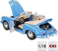 Bburago 1:18 Porsche 356B Cabriolet Model