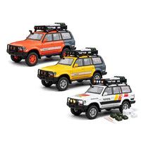1:24 Diecast Land Cruiser LC80 Model Car