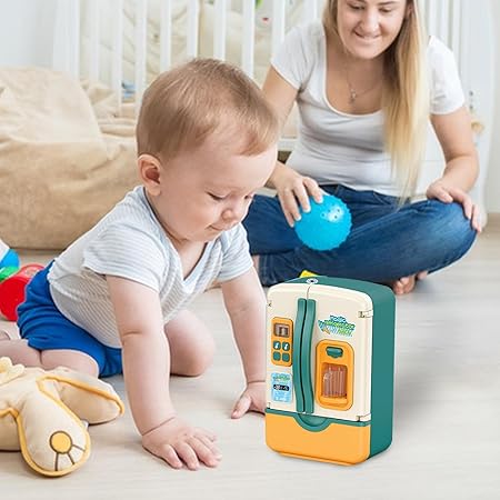 39Pcs Multi-functional Pretend Fridge With Spray