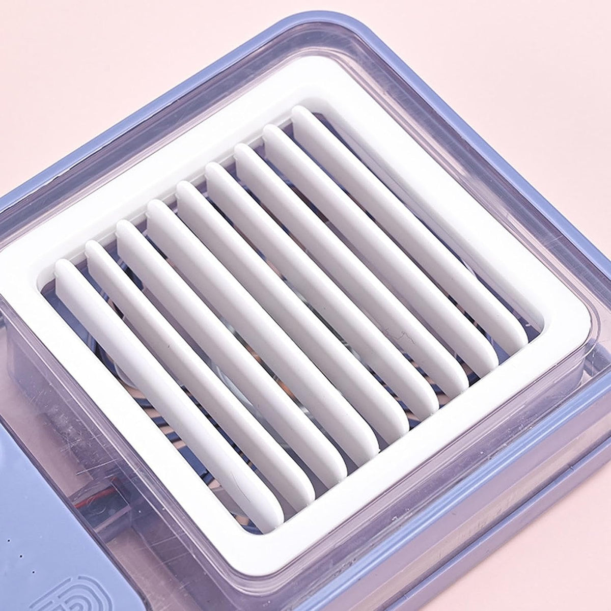 Transparent Spray & Light Air Conditioning Table Fan