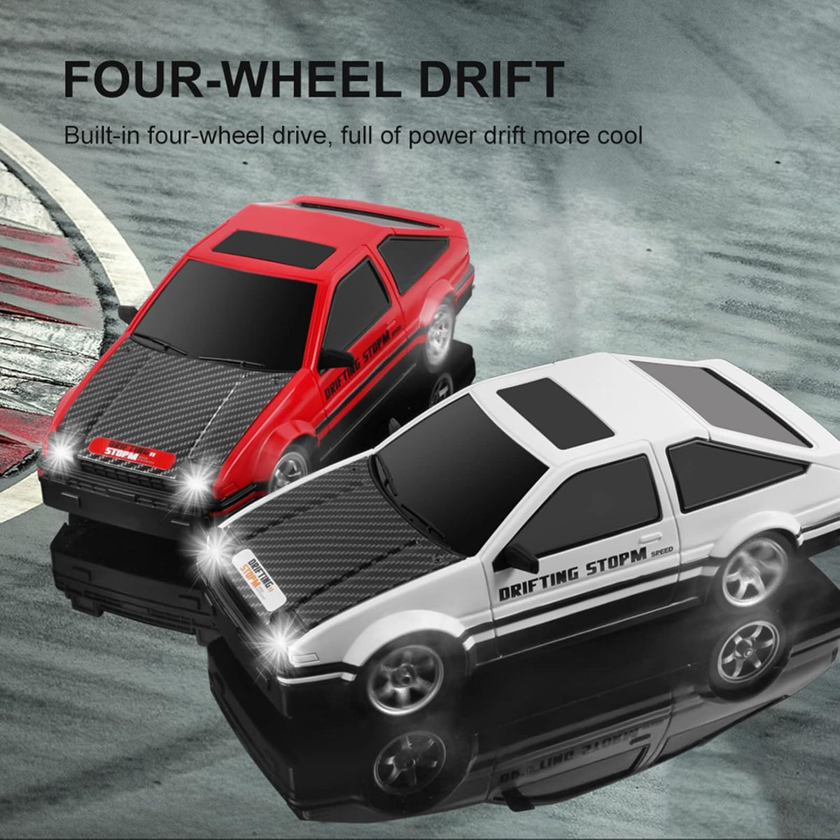1:16 2.4GHz RC 4WD Storm Drift Car