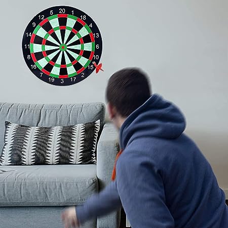 Magnetic Dartboard Game With 4 Darts