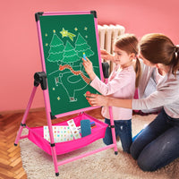 Thumbnail for Children's Folding Easel Double-Sided Art Board