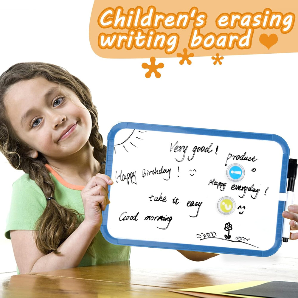 14*Inches Magnetic White Board With Marker & 2 Magnets