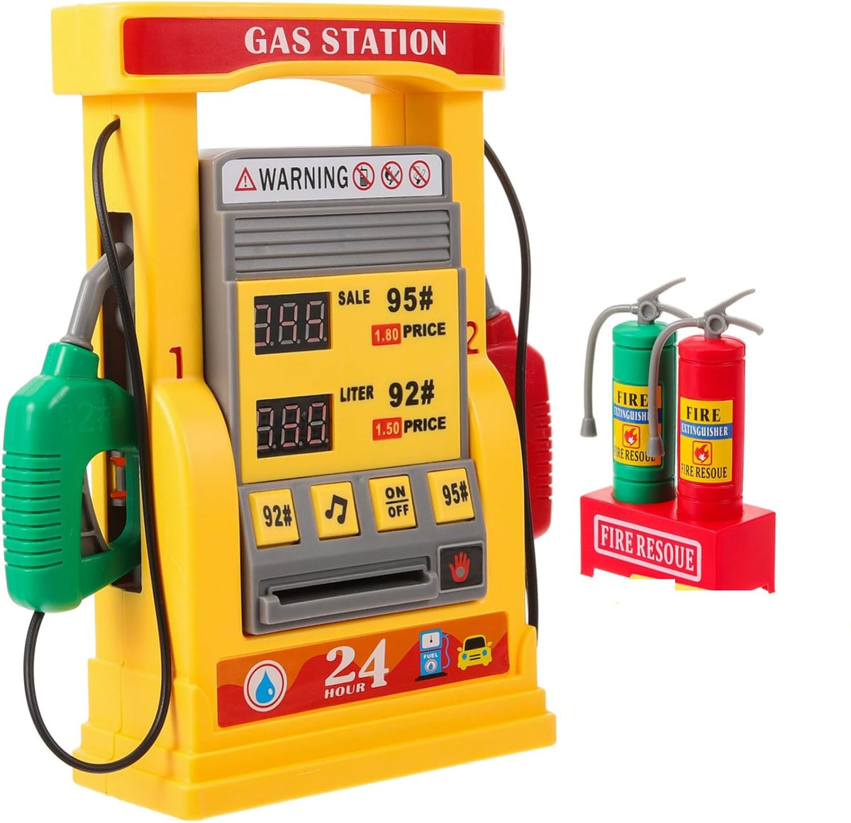 Electronic Gas Station Steering Wheel Toy