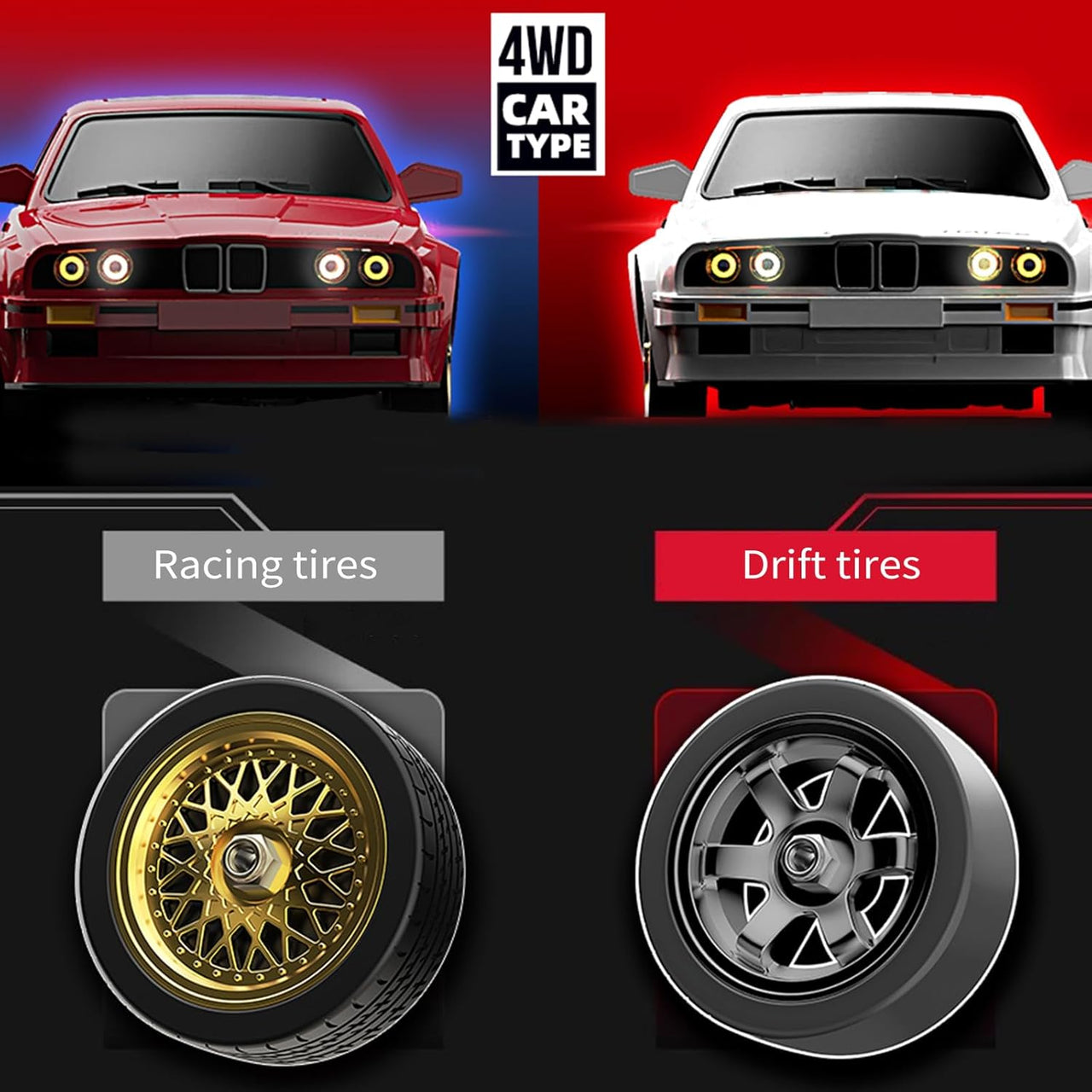 2.4G RC BMW 4WD Drifting Car