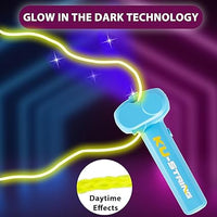 Rechargeable Glow-in-The-Dark Rope Light Shooter Toy