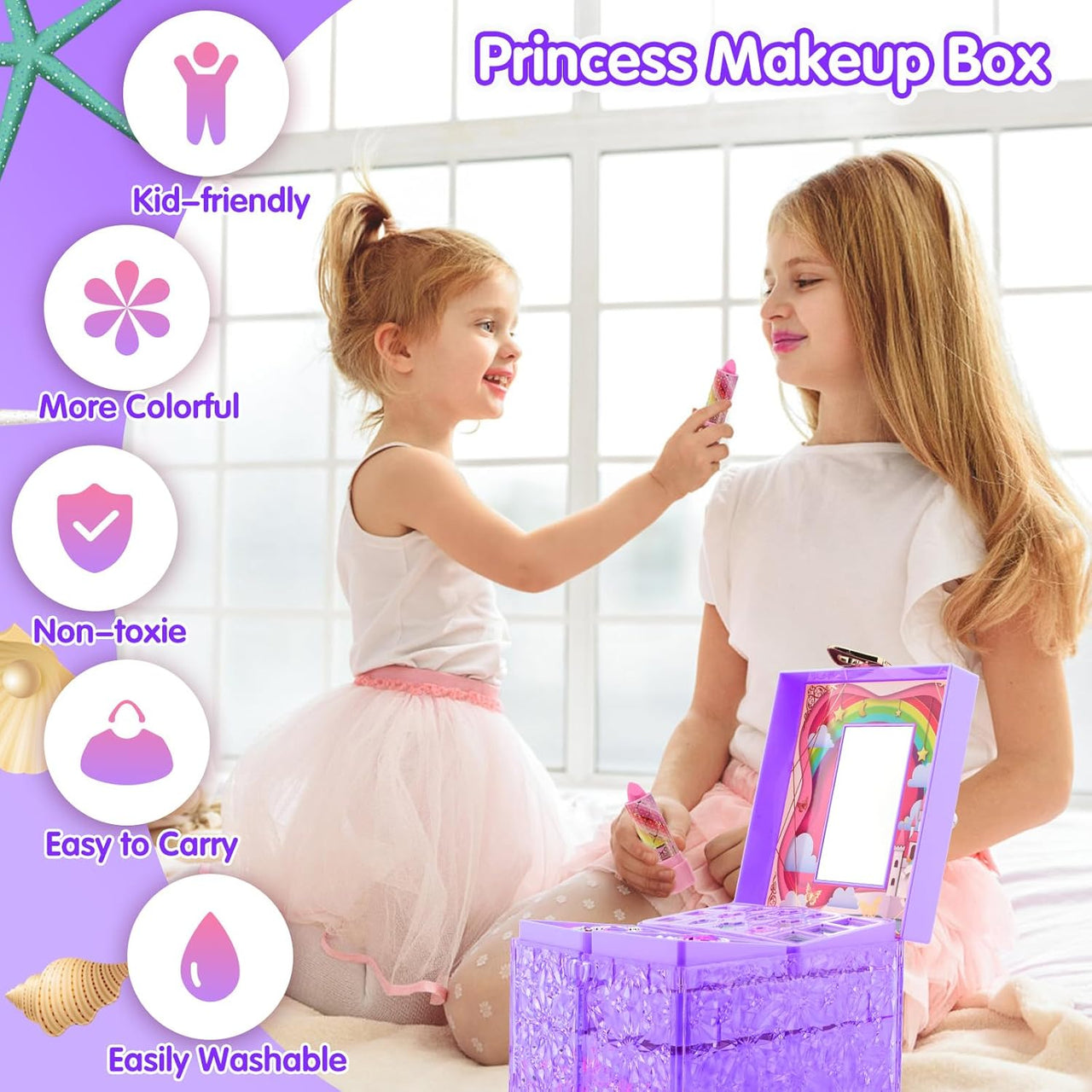 Realistic Girls Makeup & Jewellery Treasure Box