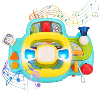 Huanger Musical Steering Wheel With Light & Music