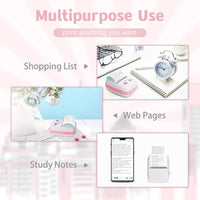 Mini Portable Bluetooth Connectivity Thermal Printer