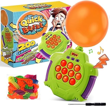 Handheld Quick Push Bubble Balloon Fidget Game