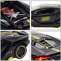 1:32 Diecast Lamborghini Centenario With Acrylic Display Box - Black