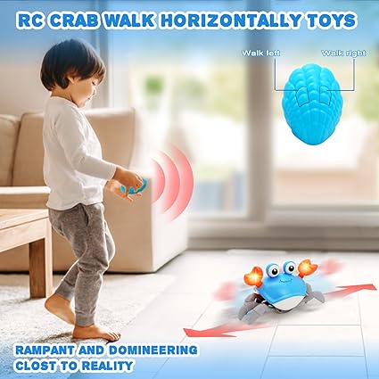 2.4GHz Remote Control Cute Crab With Light & Sound