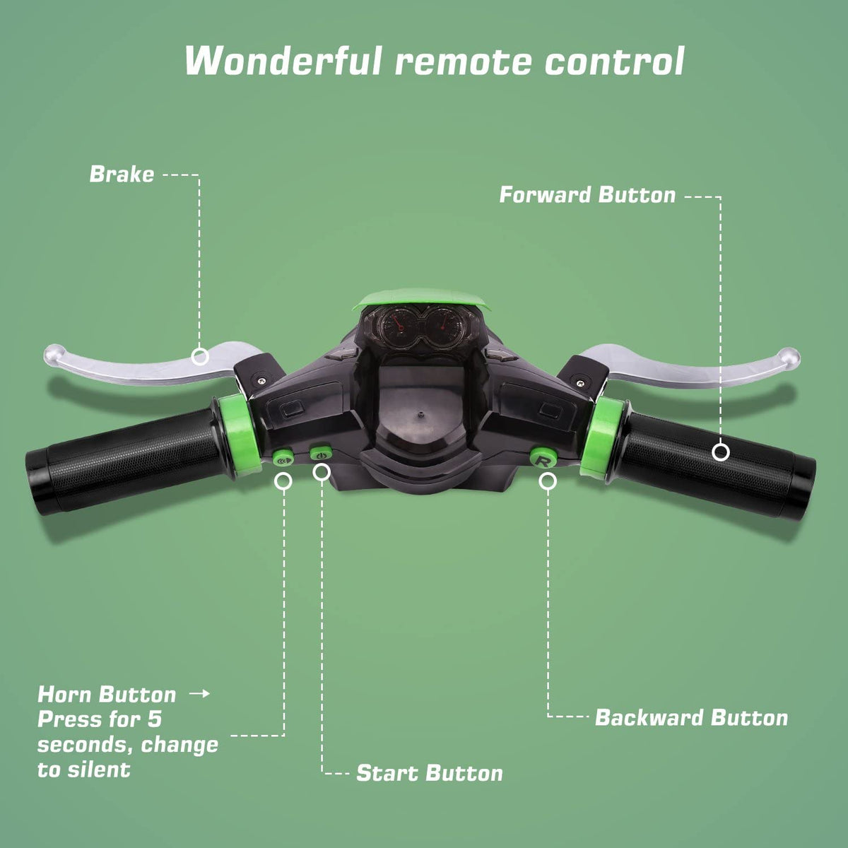 2.4G R/C 4D Motor Motion Sensing Bike