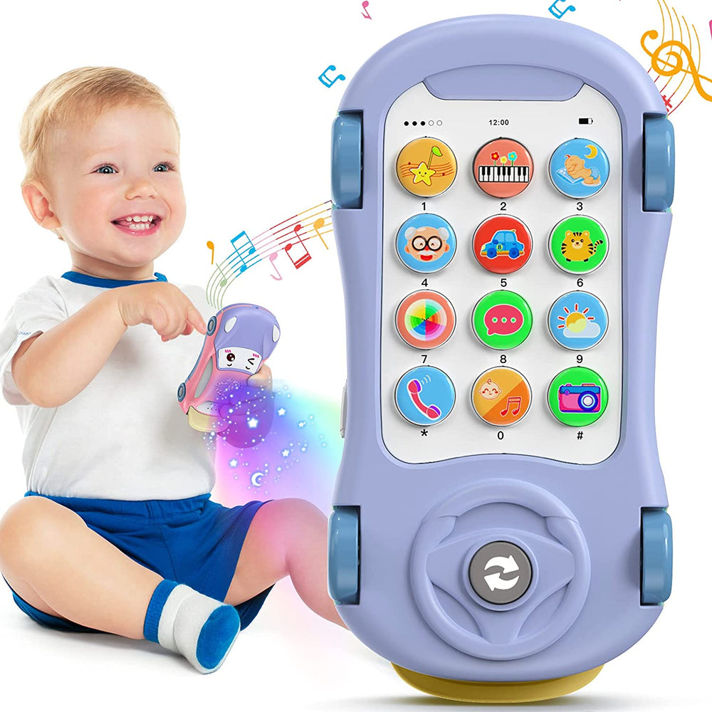 Baby Toy Car Phone with Star Projector