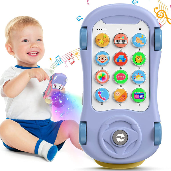 Baby Toy Car Phone with Star Projector