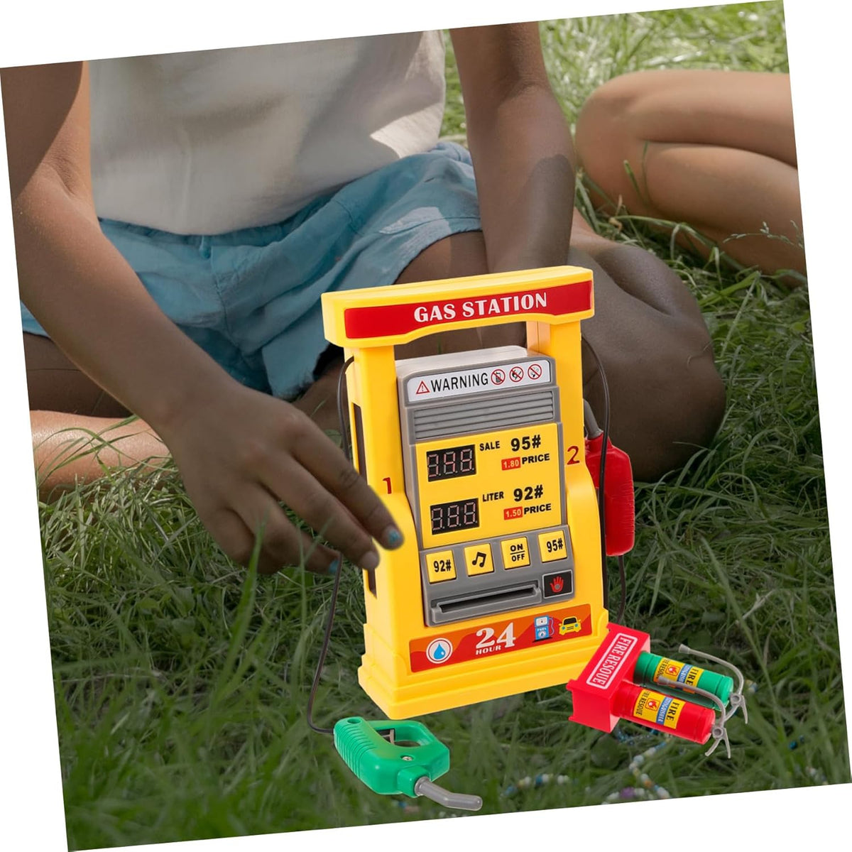 Electronic Gas Station Steering Wheel Toy