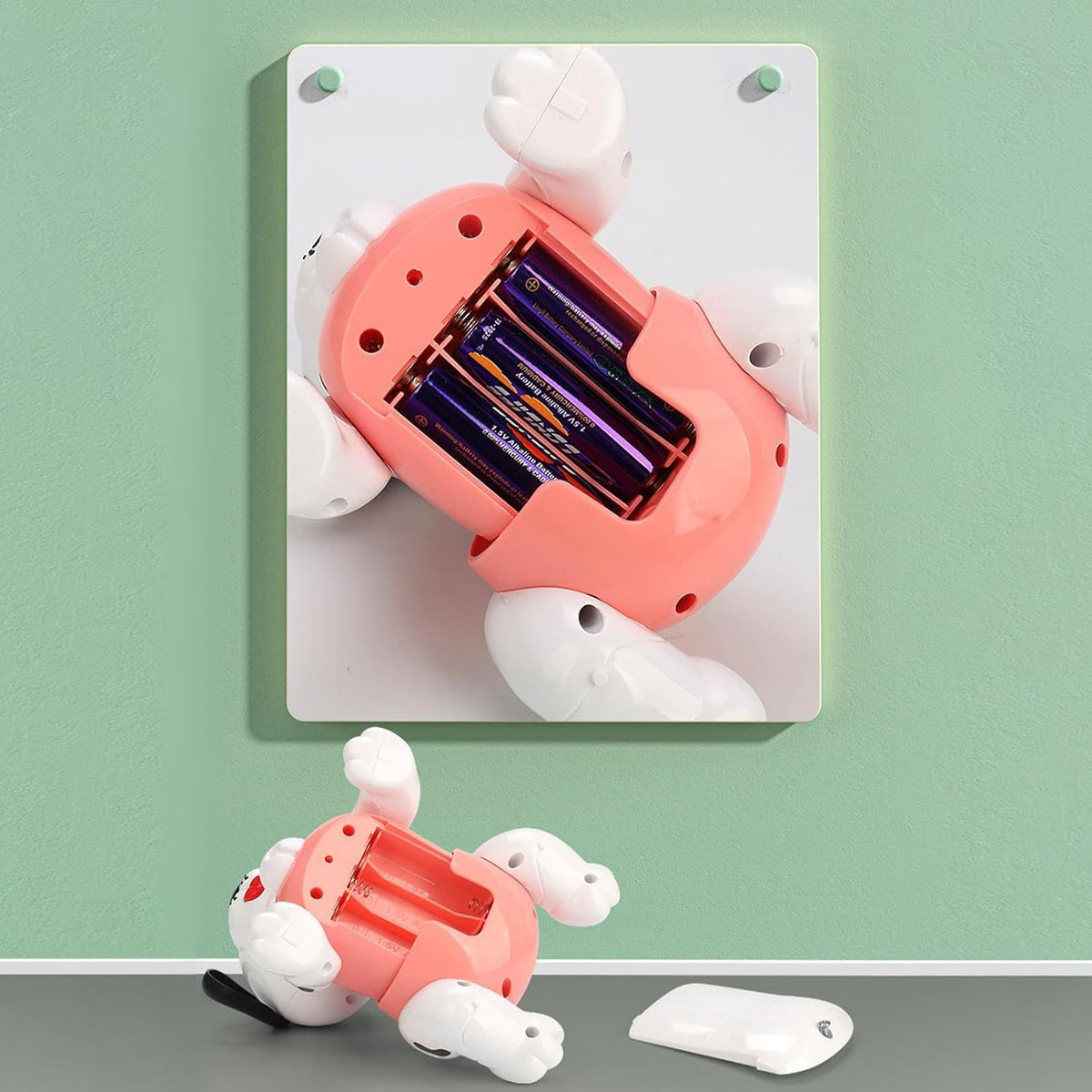 Electric Crawling Dog With Light & Sound