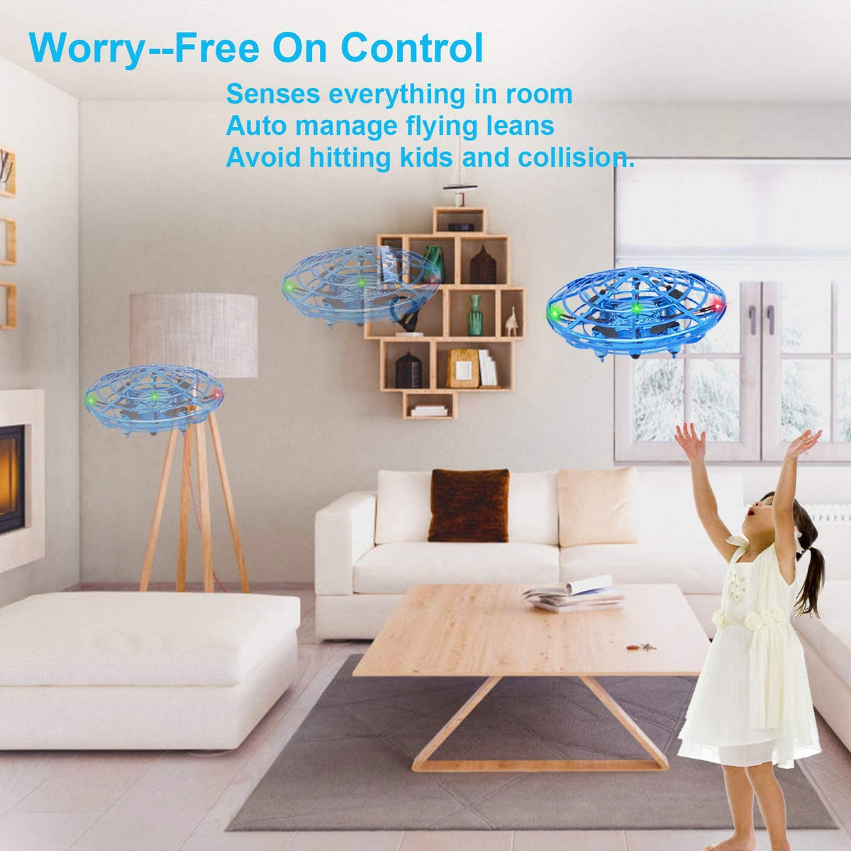 Alien Power Hands Free UFO Drone