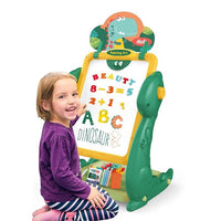 Multi-functional Dino Drawing Black & White Board