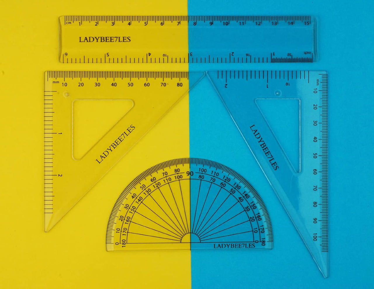 4Pcs Premium Quality Geometric Tools