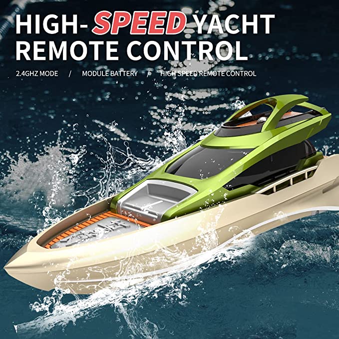 Mini Fast RC Boat/Yacht with LED