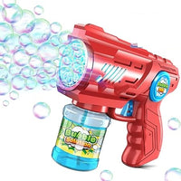10 Holes Automatic Colorful Bubble Machine