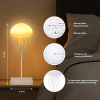 Rechargeable & Sound Activated Floating Jellyfish Lamp