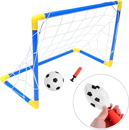 Mini Portable Football Goal Post With Air Pump
