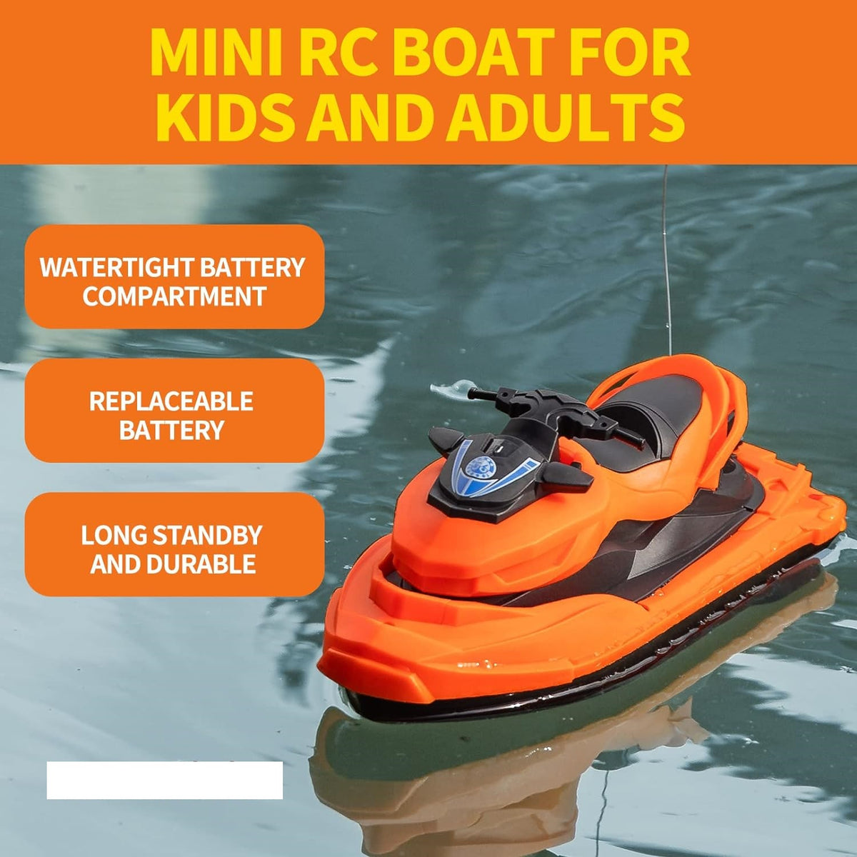 2.4GHz RC Rechargeable High Speed Boat