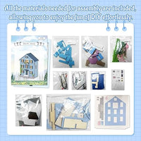 DIY Miniature Molan House With LED Lights