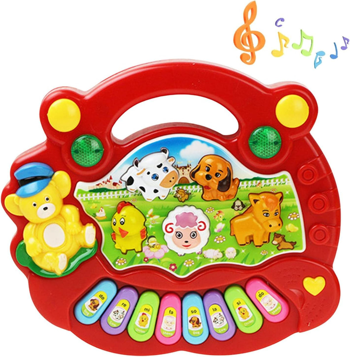 Multi-function Animal Farm Baby Piano