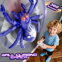 Remote Control Multi-functional Wall Climbing Spider With Lights