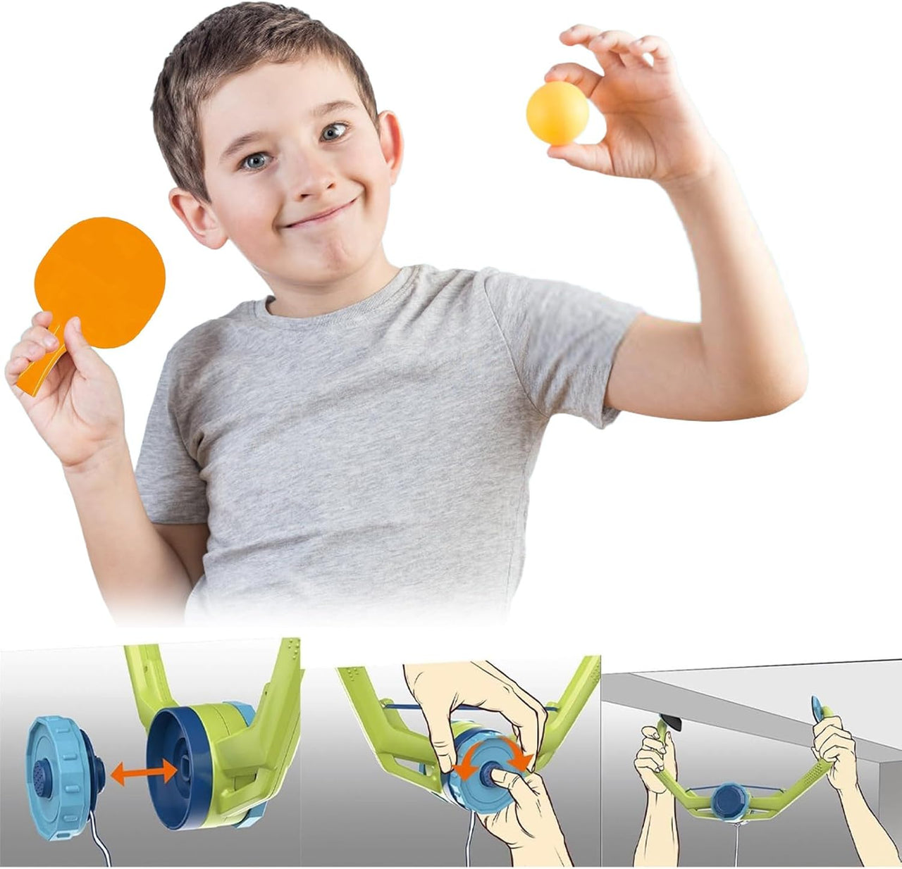 Ping-Pong Door Hanging Ball Game