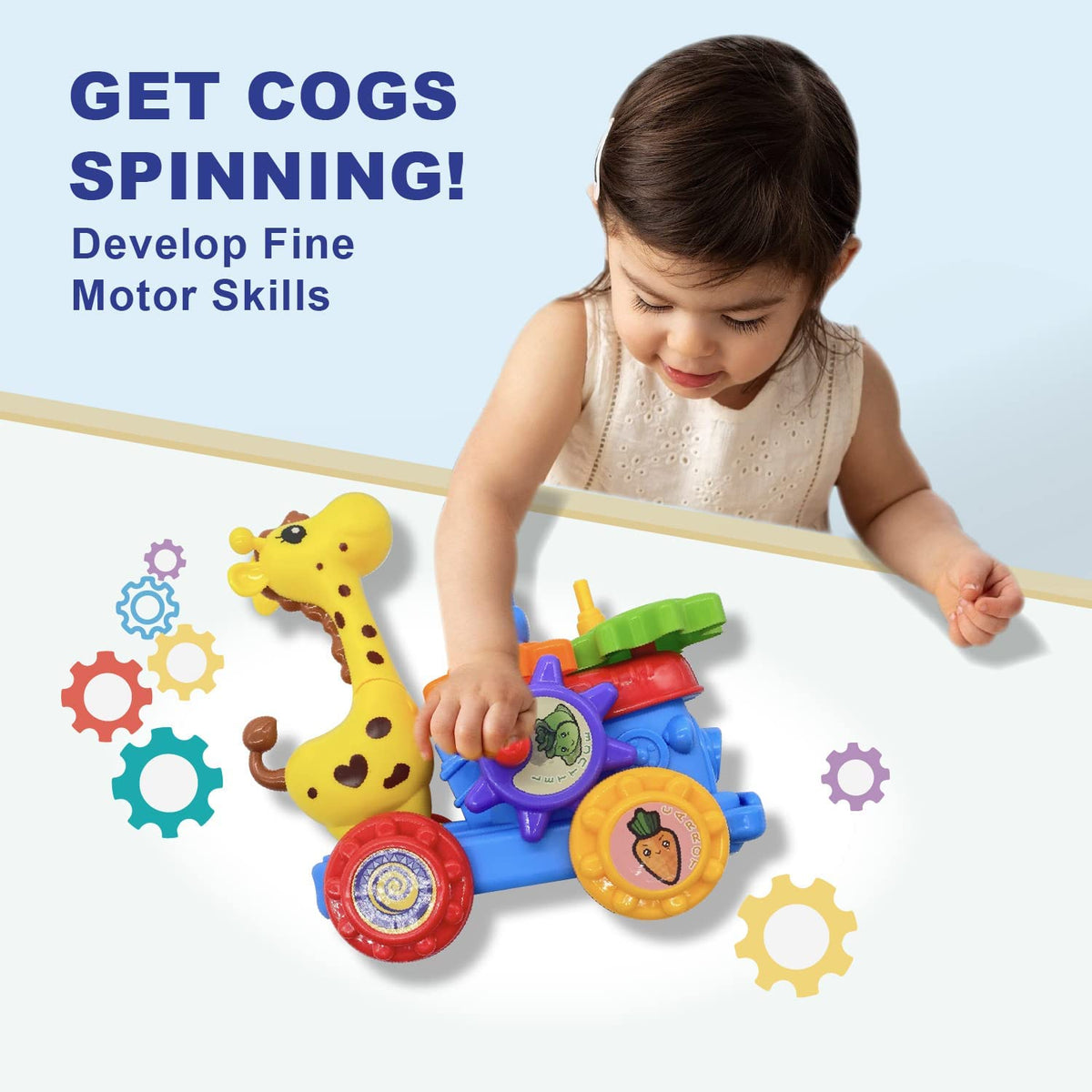 Musical Giraffe Ring Toss Game
