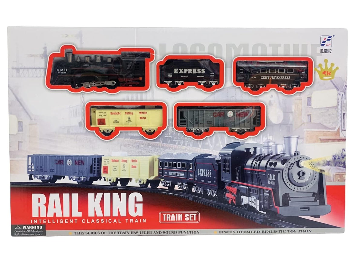 Battery Operated Classical Train Track With Realistic Sound