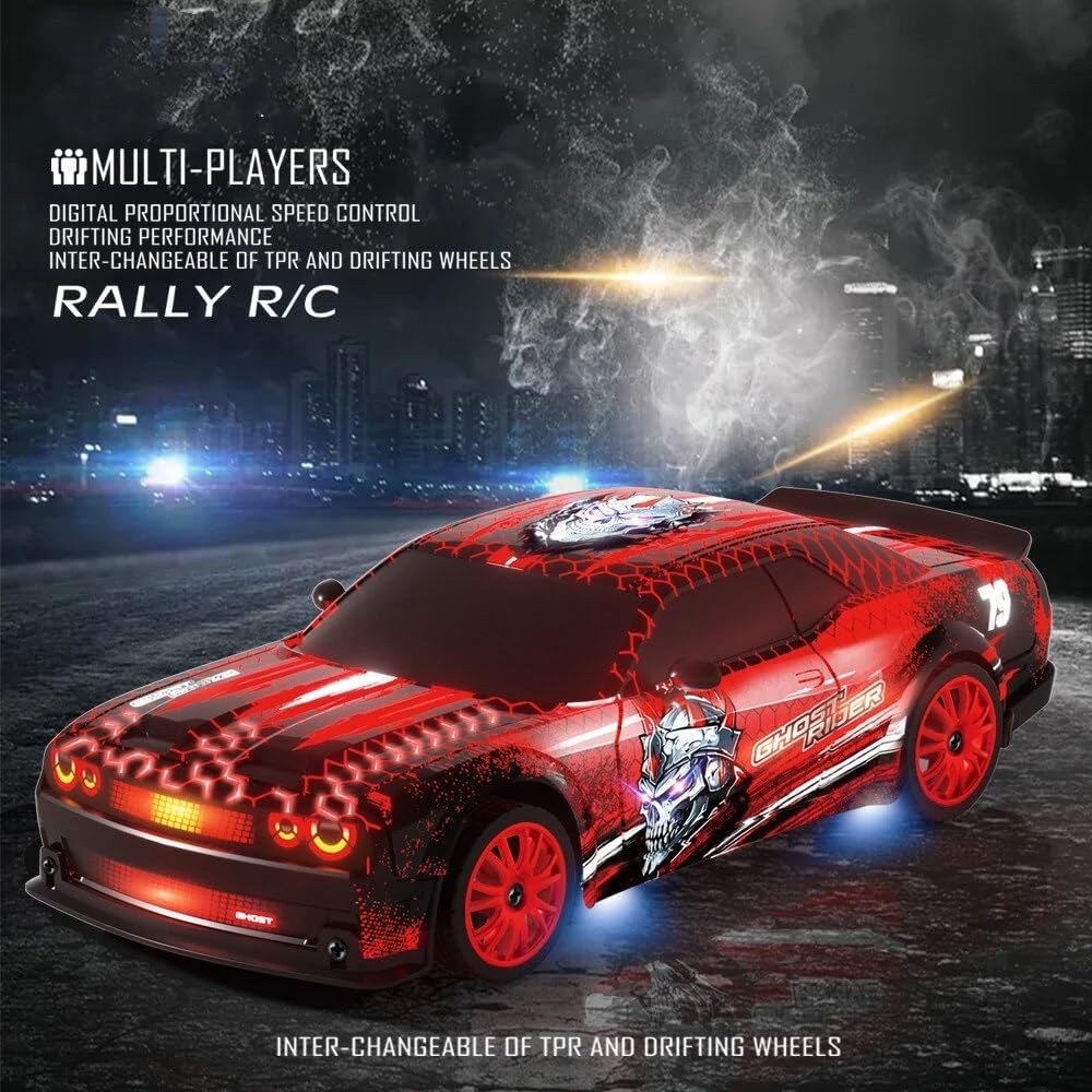 1:24 2.4GHz RC Dodge Challenger Mini Drift Car