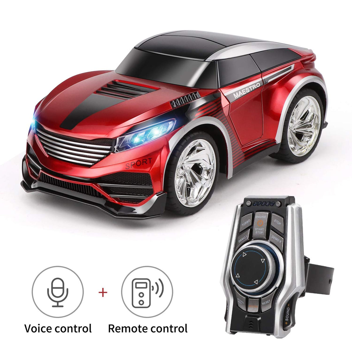 Voice Command R/C Car with Smart Watch Control
