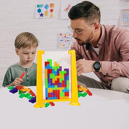 Transparent Magic Tetris Block Game