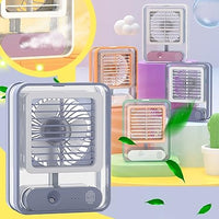 Thumbnail for Transparent Spray & Light Air Conditioning Table Fan