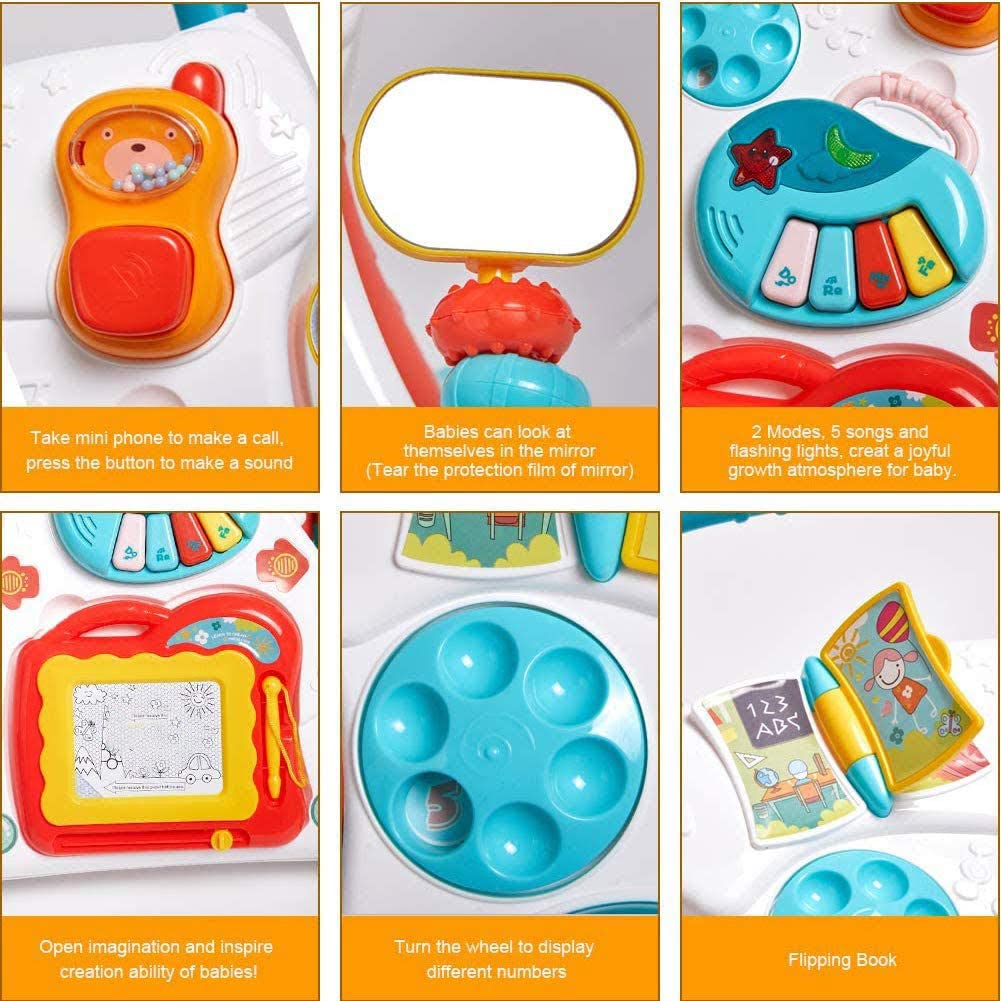 Huanger Musical Walker With Gadgets For Baby