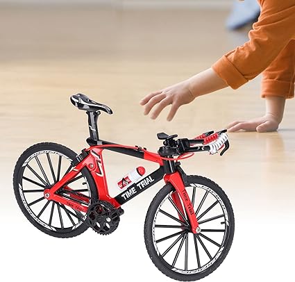 1:8 Diecast Metal Time Trial Racing Bicycle Toy